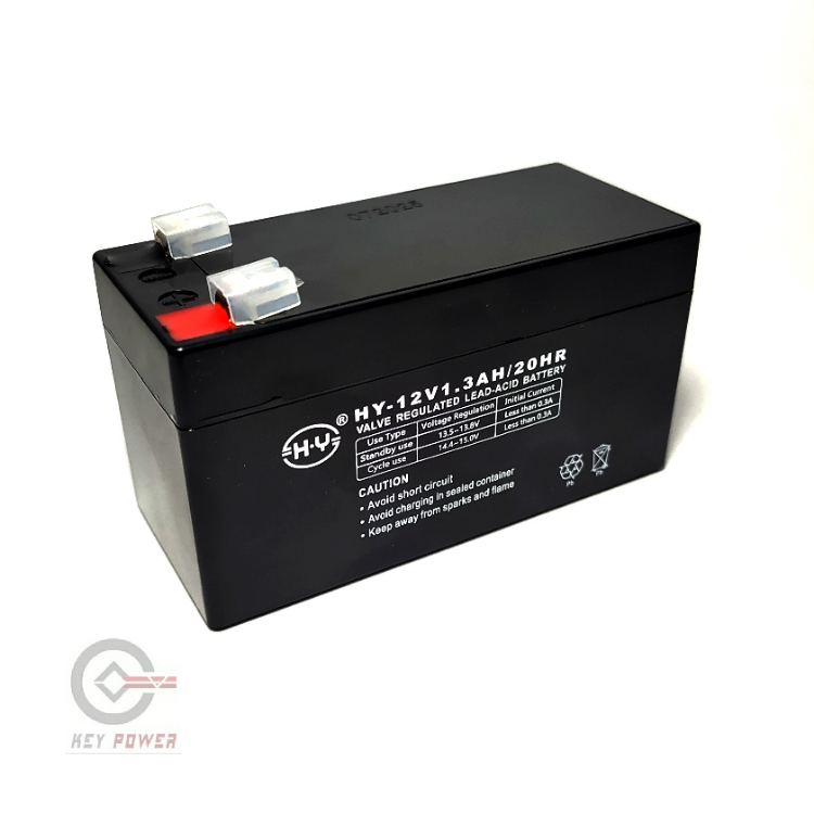 باتری 12 ولت 1.3 آمپر HY باتری 12 ولت 1.3 آمپر HY