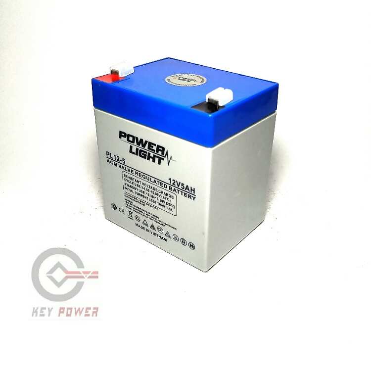 باتری 12 ولت 5 آمپر پاورلایت